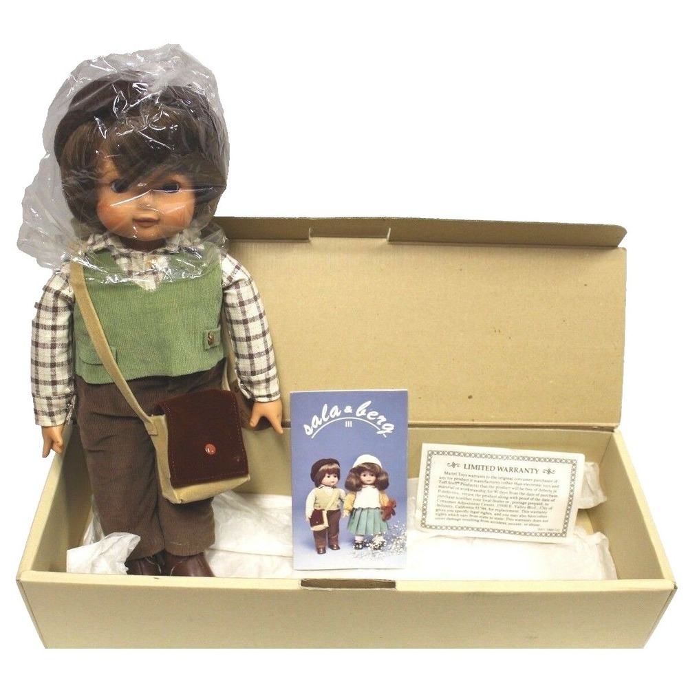 RARE NEW Sekiguchi  Vintage Doll Boy Berg 14"‎ 1984 Japan Collector Figure